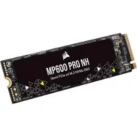 Corsair MP600 PRO NH - SSD - krypteret - 2 TB - intern - M.2 2280 - PCIe 4.0 x4 (NVMe) - 256-bit AES