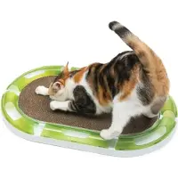 Hagen Catit Senses 2.0 Oval Scratcher kradsetræ af pap, til Catit-spor
