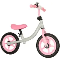FIX Balansinis dviratukas Trike , Baltos su rožine spalvos