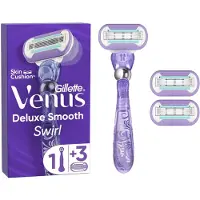 Gillette Razor Deluxe Smooth Swirl 3 blade