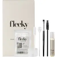 Fleeky Browhenna Mini Kit Øjenbrynsfarve 1 stk. Dark Brown