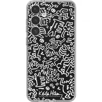 Samsung Keith Haring Flipsuit-kort til Galaxy S24+ Black