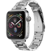 Spigen Apple Watch Series 11/10/9/8/7/6/SE 3/SE Modern Fit Rem - 40mm/41mm/42mm - Sølv