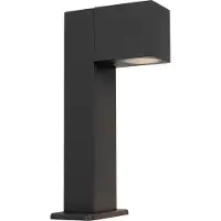 QAZQA Industriel udendørs gulvlampe mørkegrå 30 cm IP44 - Baleno