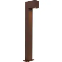 QAZQA Industriel stående udendørslampe rustbrun 65 cm IP44 - Baleno