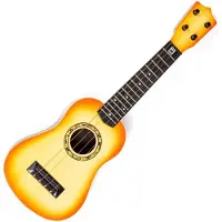 Eurekakids Realistisk Ukulele Med 4 Justerbare Strenge 56 Cm