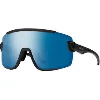 Smith - Solbriller - Wildcat Matte Black ChromaPop Polarized Blue Mirror til Unisex - Sort