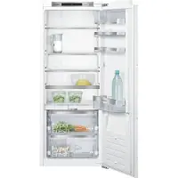Siemens iQ700 KI51FADE0 - Køleskab - til indbygning - niche - bredde: 56 cm - dybde: 55 cm - højde: 140 cm - 220 liter - Klasse E - Fladhængsel