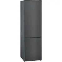 Siemens iQ500 KG39E8XBA - Køleskab/fryser - bund-fryser - bredde: 60 cm - dybde: 65 cm - højde: 201 cm - 343 liter - Klasse B - BlackSteel