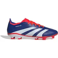 Adidas Herre Predator League Fremgangspakke FG Fast Grund Fodboldstøvler Lucid Blue/Cloud White/Solar Red