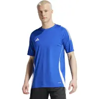 Adidas Trænings T-Shirt Tiro 24 - Konge blå/Hvid, størrelse Large