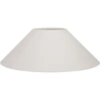 Watt & Veke Basic flat lampeskærm Ø30 cm White