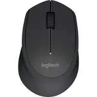 Logitech M280 Wireless Mouse - Black - Mus - Optisk - 3 knapper - Sort