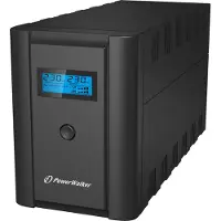 Power Walker Vi 2200 Lcd/fr Dobbeltkonvertering 2.2kva 4 Udtag Ups 1200w