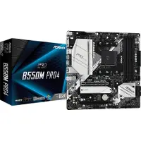Asrock B550M PRO4 Bundkort - AMD B550 - AMD AM4 - DDR4 RAM - Micro-ATX