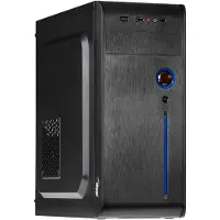 Akyga AK939BL Midi ATX-kabinet 2x USB 2.0 Sort uden strømforsyning