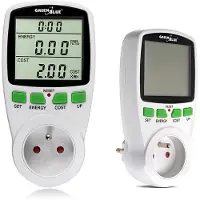Greenblue GB202, Hvid, 0 - 9999 W, LCD, 3600 W, 220 - 240 V, 1%
