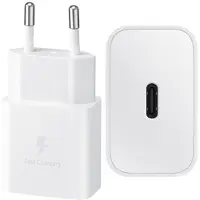 Samsung 15W USB-C Power Adapter (no cable) - White