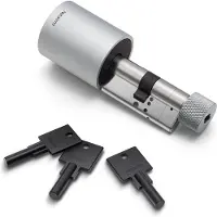 Netatmo NDL-EC, Intelligent dørlås, Nøgle, Nøglefri, Sort, Grå, Android, iOS, AAA, 4 stk