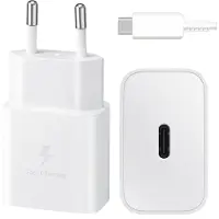 Samsung 15W USB-C Power Adapter (Incl. cable) - White