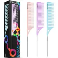 Framar Dreamweaver Highlight Comb Set - Combs For Hair Stylist Highlighting Comb Hair Dye Comb Hair Highlighter Cam