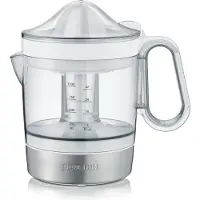 Severin CP 3535 - Citruspresser - 1 liter - 40 W - børstet rustfrit stål/hvid