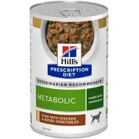 Hill's Pet Nutrition Metabolic Ragout Kylling & Grøntsager - Økonomipakke 48 x 354 g