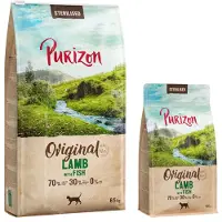 Purizon Sterilised Adult Lam med Fisk - kornfri - Økonomipakke: 2 x 6.5 kg