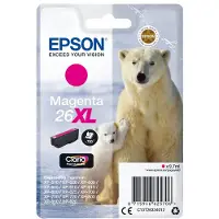 Epson 26XL Blækpatron Magenta T2633 Modsvarer: N/A