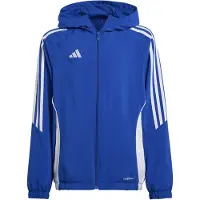 Adidas Windbreaker Tiro 24 - Konge blå/Hvid Børn, størrelse 128 cm