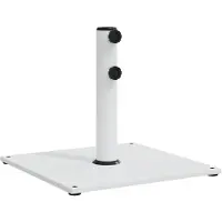 vidaXL parasolfod til Ø32/38/48 mm stænger 17 kg firkantet