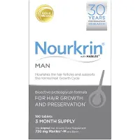 Nourkrin 1 Man 3 måneders forsyning 180 tabletter