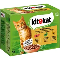 Kitekat portionsposer 48 x 85 g - Jagtmåltid i sauce