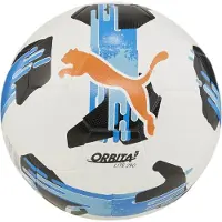 Puma Fodbold Orbita 5 Fusion Lite 290 - Hvid/Blå, størrelse Ball SZ. 5