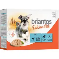 Briantos Økonomipakke: 48 x 100 g Delicious Paté - Laks