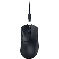 Razer DeathAdder V3 HyperSpeed - Mus - ergonomisk - højrehåndet - optisk - 5 knapper - trådløs, kablet - 2.4 GHz - trådløs modtager (USB)