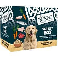 Burns Variety Box vådfoder til hunde 6 x 395 g - Mixpakke (4 smagsvarianter)