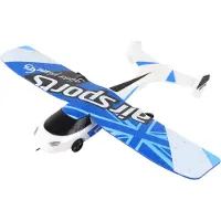 Leantoys R/C fly 4D-G3 hvid/blå