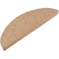 vidaXL Selvklæbende Trappemåtter - 15 / Beige / 56 x 17 x 3 cm