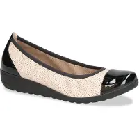 Caprice Ballerina, beige, made of Leather, Size 42