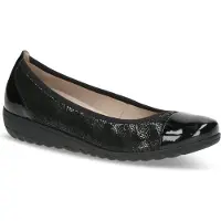 Caprice Ballerina, black, made of Leather, Size 41