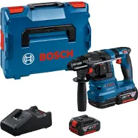 Bosch Professional Gbh18v-22+2x4ah+gal18v-40+l-boxx136 Slagboremaskine