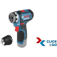 Bosch Professional Trådløs Gsr 12v-15 Fc +gfa 12-b