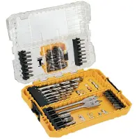 DeWalt - Skruetrækker og borebitsæt - 56 stykker - torx, phillips, pozidriv, slot