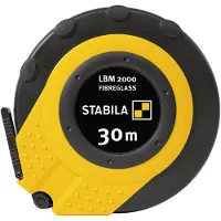 Stabila Lbm 2000 Fibreglass Målebånd 30m