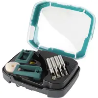 Wolfcraft GmbH 8771000, Boremaskine, Sæt, Rustfrit stål, Kasse, 5, 4, 5, 6, 8, 10 mm