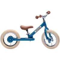 Trybike Løbecykel - Steel - Vintage Edition - Blå - - OneSize - Løbecykel