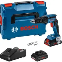 Bosch Professional Gtb18v-45+2x4.0ah Proc+gal18v-40+l-boxx Gipspladeskruetrækker