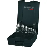RUKO A102152RO Keglesænker-sæt 6 dele 6.3 mm, 8.3 mm, 10.4 mm, 12.4 mm, 16.5 mm, 20.5 mm HSS 1 Set