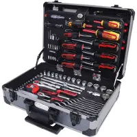 Ks Tools 1/4 + 1/2 Universalværktøjssæt 911.0630 130 Stykker